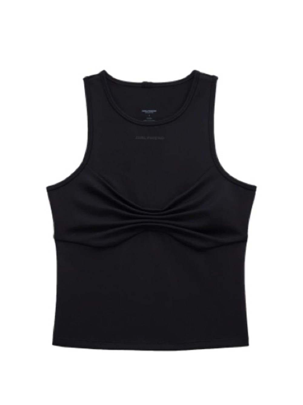 Girlfriend Collective • Ruched gathered bust tank top